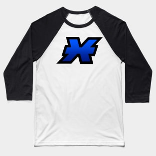 Pisces Blue Gradient Baseball T-Shirt